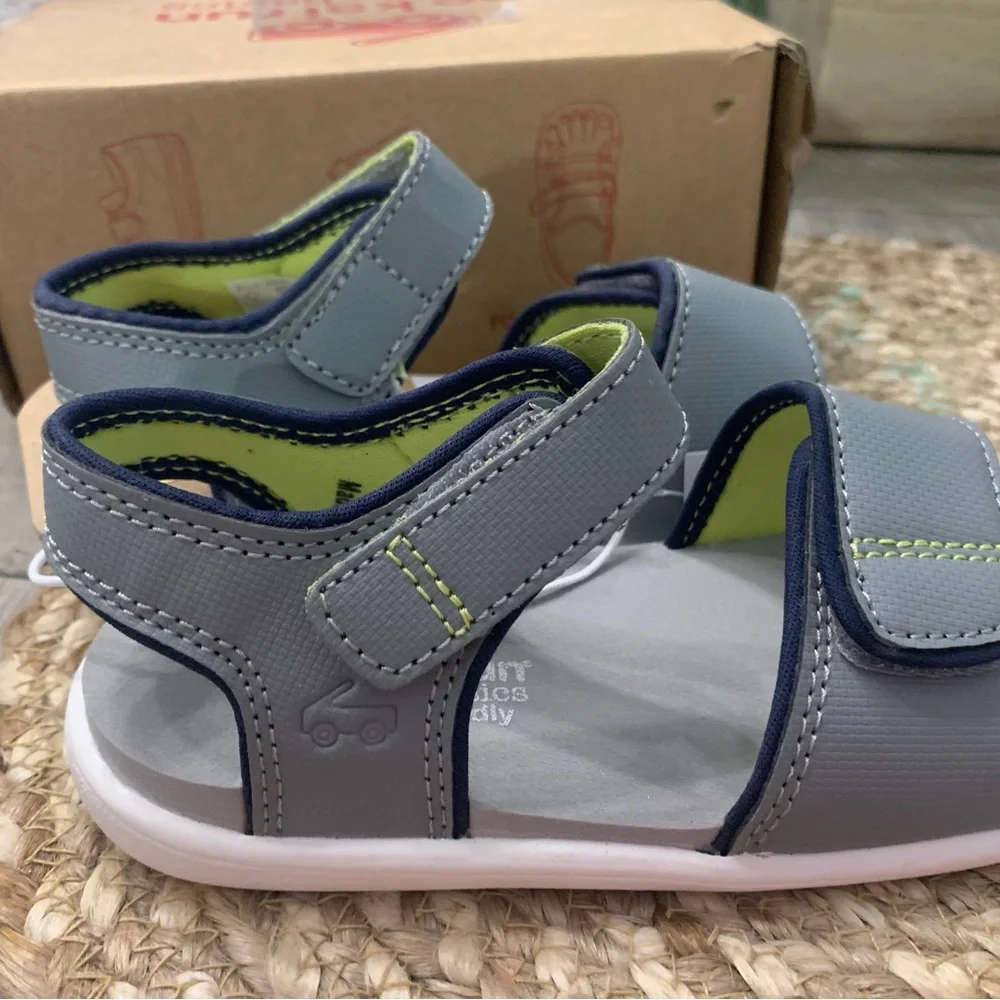 See Kai Run Kids Sandals - Gray and Black - Picture 5 of 5